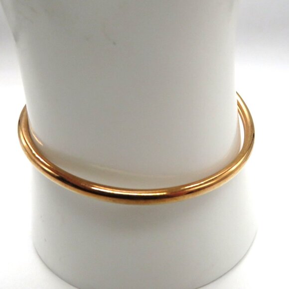 Heartbeat Bracelet Heart Gold Tone Clear Crystal Bangle Love Valentine - Picture 4 of 11